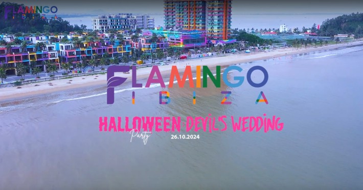 Quay phim lễ hội Halloween 2024 tại Flamingo Ibiza Hải Tiến