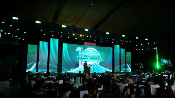 Quay phim tiệc tất niên Công ty cổ phần Rạng Đông 2023