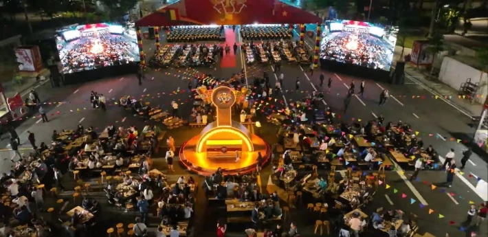 Quay phim flycam cho Lễ Hội Bia Bỉ 2025