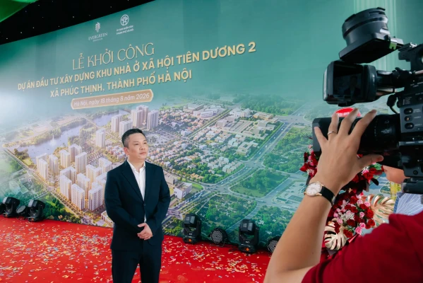 Quay Phim Lễ Khởi Công Dự Án Nhà Ở Xã Hội Tiên Dương 2